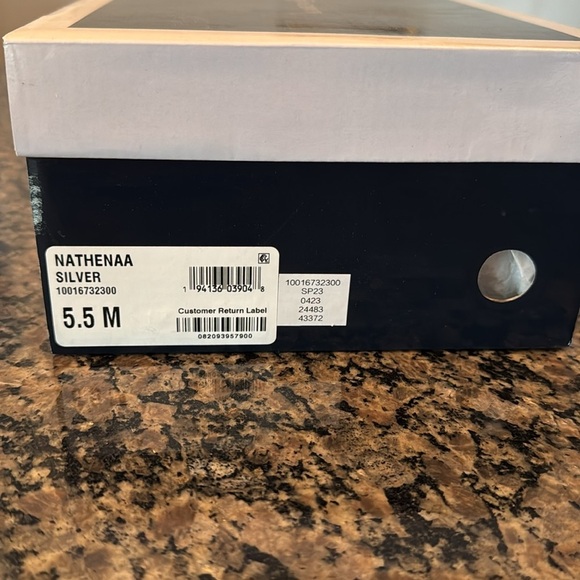 Karen Scott Nathenaa Silver sandals NIB 5.5 - Picture 10 of 10